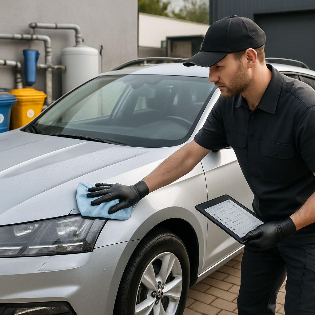 AlbisTeam: Recycling und Abfallmanagement für Fahrzeugpflege